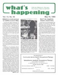 What's Happening: May 19, 1982