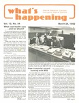 What's Happening: March 24, 1982