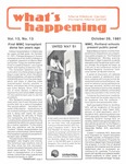 What's Happening: October 28, 1981