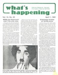 What's Happening: April 1, 1981