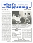 What's Happening: October 29, 1980