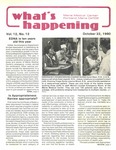 What's Happening: October 22, 1980