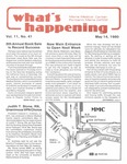 What's Happening: May 14, 1980